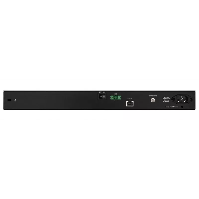 D-Link DGS-1210-52/ME Managed L2 Gigabit Ethernet (10/100/1000) 1U preto