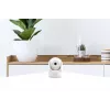 D-Link Câmara Wi-Fi 2K com rotação e inclinação, câmara de vigilância IP, interior, sem fios, secretária, branco, turret