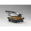 Ariete 1911 Toast & Grill fino - Placa elétrica antiaderente para torradas e sanduíches - placa canelada - 1000 Watt - prateado