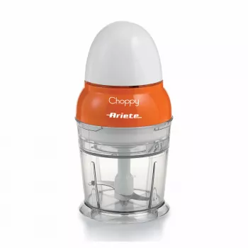 Ariete Choppy, 0,25 L, 4,22 kg, laranja, branco, aço inoxidável, 100 mm, 100 mm