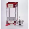 Ariete 2953 Máquina de pipocas XL, capacidade total 2,4 L, capacidade da taça 700 g, 310 W, vermelho/branco, 290 x 340 x 520 mm