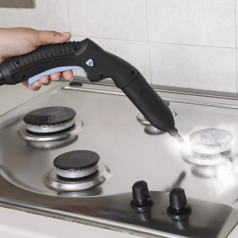 Ariete 4145/20 Limpador a vapor cilíndrico 1500 W branco, azul-claro