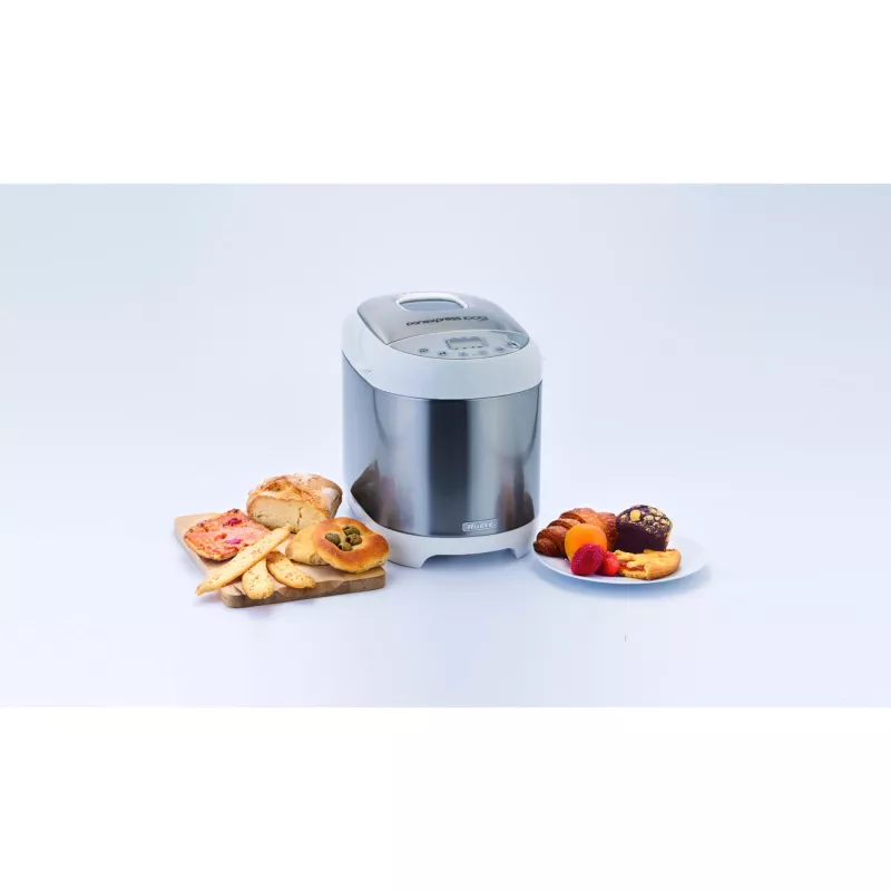 Ariete 133 Máquina de fazer pão - Panexpress 1000 Metal - Amassar, levedar e cozer - Pão caseiro - Pão sem glúten - 19 programas predefinidos