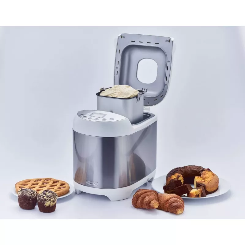 Ariete 133 Máquina de fazer pão - Panexpress 1000 Metal - Amassar, levedar e cozer - Pão caseiro - Pão sem glúten - 19 programas predefinidos