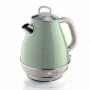Ariete 2869 Chaleira Vintage, aço inoxidável, 1,7 l, desligamento automático, 2000 W, para água, chá e infusões de ervas, verde-pastel