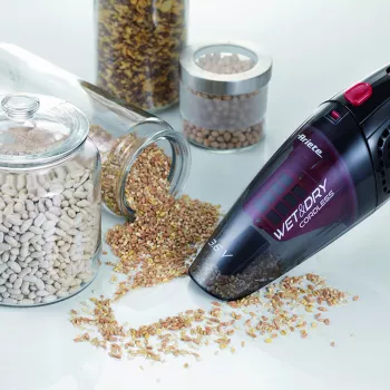Ariete Wet & Dry cordless, aspirador de água e pó, filtragem, colchão, espelho, degraus, estofos, mecânico, 2 ano(s), sem saco