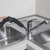 Ariete 4147 XSteam no stop - Limpador a vapor multiusos com função de arrasto - pronto a vaporizar em 4 minutos - elimina 99,9 % dos germes e bactérias - conjunto de acessórios incluído