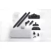 Ariete 4147 XSteam no stop - Limpador a vapor multiusos com função de arrasto - pronto a vaporizar em 4 minutos - elimina 99,9 % dos germes e bactérias - conjunto de acessórios incluído