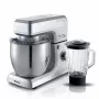 Ariete 1598 Gourmet Professional 7L Metal - Robot de cozinha planetário com liquidificadora - taça de aço inoxidável - 7 L - jarro de vidro - 1200 Watt - 6 velocidades