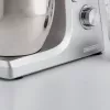 Ariete 1598 Gourmet Professional 7L Metal - Robot de cozinha planetário com liquidificadora - taça de aço inoxidável - 7 L - jarro de vidro - 1200 Watt - 6 velocidades