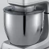 Ariete 1598 Gourmet Professional 7L Metal - Robot de cozinha planetário com liquidificadora - taça de aço inoxidável - 7 L - jarro de vidro - 1200 Watt - 6 velocidades