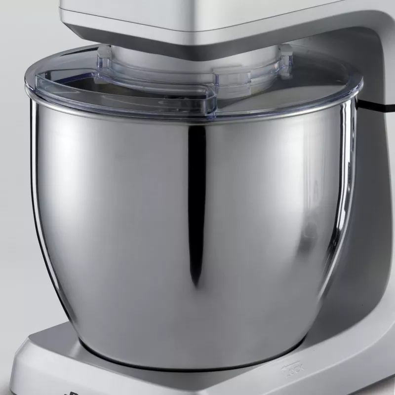 Ariete 1598 Gourmet Professional 7L Metal - Robot de cozinha planetário com liquidificadora - taça de aço inoxidável - 7 L - jarro de vidro - 1200 Watt - 6 velocidades