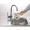 Ariete 457 Gratì Waterproof – Ralador elétrico à prova de água – Sem fios – Lavável sob água corrente – 2 rolos de aço inoxidável – branco e amarelo