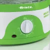 Ariete 911 Healthy Steam - Vaporizador elétrico - 3 cestos - recipiente para arroz - temporizador 60 min. - 800 Watt - 9 litros - branco e verde