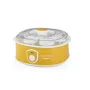 Ariete 617 Yogurella – Iogurteira elétrica – 7 frascos de vidro – 1,3 kg de iogurte caseiro – 20 Watt – branco e amarelo