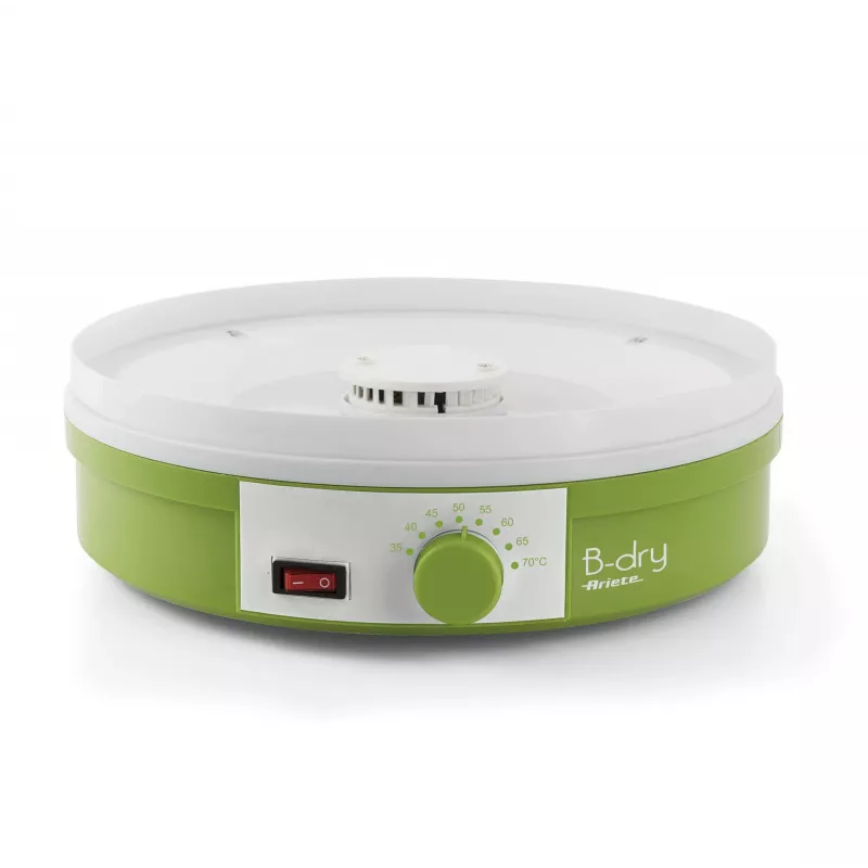 Ariete 616 B-Dry Desidratador – Desidratador – fruta, legumes, carne seca – temperatura 35 °C / 70 °C – 245 Watt – verde