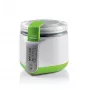 Ariete 615 B-Cheese Máquina para queijo e iogurte, 6 programas predefinidos, cesto antiaderente removível, adequada para veganos e pessoas com intolerâncias alimentares, livro de receitas abrangente, 500 W, branco/verde