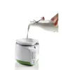 Ariete 615 B-Cheese Máquina para queijo e iogurte, 6 programas predefinidos, cesto antiaderente removível, adequada para veganos e pessoas com intolerâncias alimentares, livro de receitas abrangente, 500 W, branco/verde