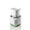 Ariete 615 B-Cheese Máquina para queijo e iogurte, 6 programas predefinidos, cesto antiaderente removível, adequada para veganos e pessoas com intolerâncias alimentares, livro de receitas abrangente, 500 W, branco/verde