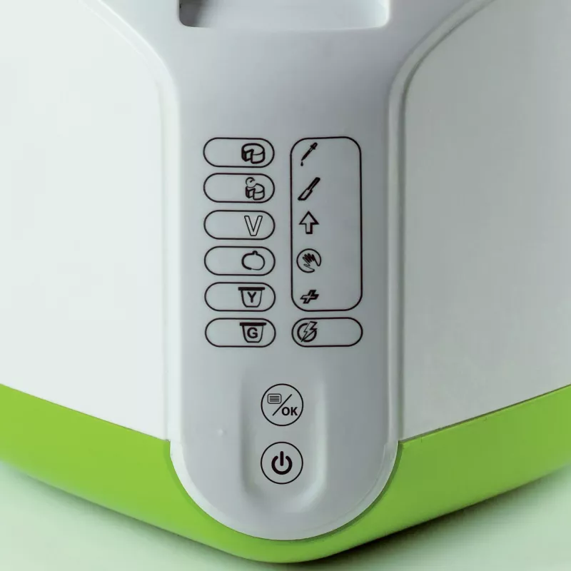 Ariete 615 B-Cheese Máquina para queijo e iogurte, 6 programas predefinidos, cesto antiaderente removível, adequada para veganos e pessoas com intolerâncias alimentares, livro de receitas abrangente, 500 W, branco/verde