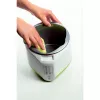 Ariete 615 B-Cheese Máquina para queijo e iogurte, 6 programas predefinidos, cesto antiaderente removível, adequada para veganos e pessoas com intolerâncias alimentares, livro de receitas abrangente, 500 W, branco/verde