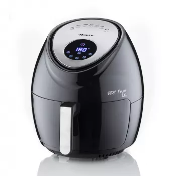 Ariete 4618 Airy Fryer XXL - Fritadeira de ar quente - Fritar 2,5 kg de batatas fritas - 7 litros - Cozinhar sem óleo e gordura - 1800 Watt - preto