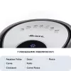 Ariete 4618 Airy Fryer XXL - Fritadeira de ar quente - Fritar 2,5 kg de batatas fritas - 7 litros - Cozinhar sem óleo e gordura - 1800 Watt - preto