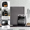 Ariete 4619 Airy Fryer Forno – Fritadeira de ar quente e forno elétrico com espeto rotativo – Cesto rotativo – Desidratador – 2000 Watt – 11 litros – aço