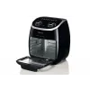 Ariete 4619 Airy Fryer Forno – Fritadeira de ar quente e forno elétrico com espeto rotativo – Cesto rotativo – Desidratador – 2000 Watt – 11 litros – aço