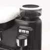 Ariete 1318 Moderna Máquina de café expresso com moinho de café integrado, para grãos de café e café moído, bico espumador de leite para cappuccino, filtro para 1 e 2 chávenas, 1080 W, 800 cc, branco