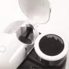 Ariete 1318 Moderna Máquina de café expresso com moinho de café integrado, para grãos de café e café moído, bico espumador de leite para cappuccino, filtro para 1 e 2 chávenas, 1080 W, 800 cc, branco