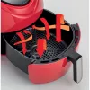Ariete 4618 Airy Fryer XXL - Fritadeira de ar quente - Fritar 2,5 kg de batatas fritas - 7 litros - Cozinhar sem óleo e gordura - 1800 Watt - vermelho