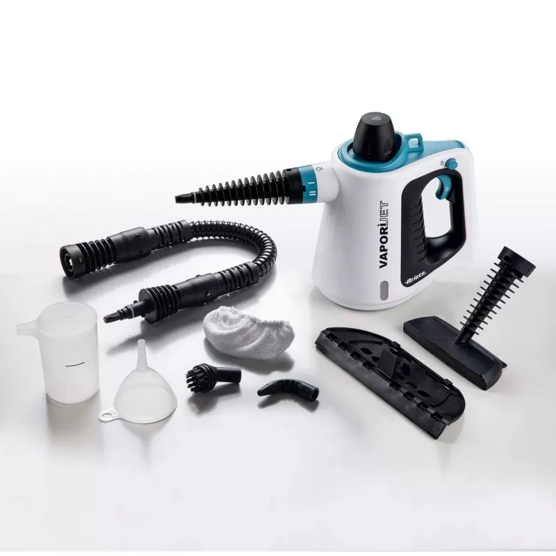 Ariete 4137/00 Limpador a vapor portátil 0,25 l 1050 W branco, azul-claro