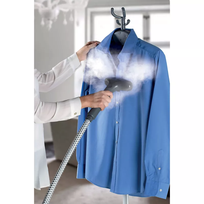 Ariete 6248 Vaporizador de roupa com depósito, branco e azul-claro, 2200 Watt