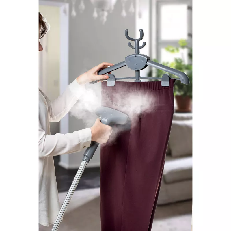 Ariete 6248 Vaporizador de roupa com depósito, branco e azul-claro, 2200 Watt