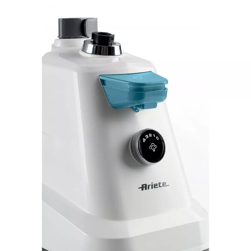 Ariete 6248 Vaporizador de roupa com depósito, branco e azul-claro, 2200 Watt