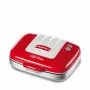 Ariete 1973 Máquina de waffles, 700 W, placas antiaderentes, vermelho, vermelho, 700 W, 700 W, 700 W, 210 mm, 250 mm