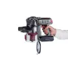 Ariete 2757 22V Lithium – Vassoura elétrica sem fios – 3 níveis de filtragem – bateria de iões de lítio 2200 mAh – conjunto de acessórios incluído – vermelho