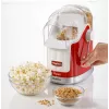 Ariete 2958 Pop Corn Maker Party Time, Máquina de pipocas com alavanca, 1100 Watt, capacidade 600 g, preparação sem gordura com ar quente, vermelho