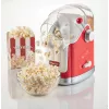 Ariete 2958 Pop Corn Maker Party Time, Máquina de pipocas com alavanca, 1100 Watt, capacidade 600 g, preparação sem gordura com ar quente, vermelho