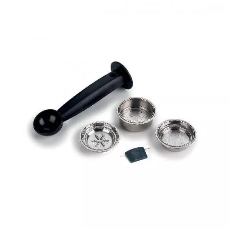 Ariete 1380 Metal Máquina de café, adequada para café moído e pastilhas ESE, 1300 W, capacidade do depósito 1,1 l, pressão de 15 bar, filtro para ½ chávena, Cappuccinatore, prateado