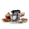 Ariete Moderna Preto Batedeira, batedeira, preto, bater, amassar, misturar, 5,5 l, botão rotativo, alumínio
