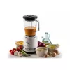 Ariete Modern White liquidificadora com jarro de vidro, liquidificadora de mesa, 1,5 L, função pulsar, trituração de gelo, 1000 W, branco