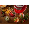 Ariete 76 Ice Crusher Party Time, Máquina trituradora de gelo, 30 W, recipiente de gelo removível, lâminas de aço inoxidável, vermelho