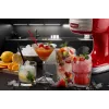 Ariete 76 Ice Crusher Party Time, Máquina trituradora de gelo, 30 W, recipiente de gelo removível, lâminas de aço inoxidável, vermelho