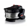 Ariete 927 Pizzeria , Forno de pizza duplo, 2 pizzas em 4 minutos, 2300 W, 2 pedras refratárias, 2 termóstatos, diâmetro 32 cm, 5 níveis de cozedura, 2 pás de pizza de aço inoxidável, vermelho