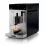 Ariete 1452 Diadema, máquina de café automática, 1350 W, pressão de 19 bar, para café, americano e água quente, bico de cappuccino, visor LED, saída ajustável, prateado
