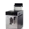 Ariete 1452 Diadema, máquina de café automática, 1350 W, pressão de 19 bar, para café, americano e água quente, bico de cappuccino, visor LED, saída ajustável, prateado