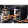Ariete 1452 Diadema, máquina de café automática, 1350 W, pressão de 19 bar, para café, americano e água quente, bico de cappuccino, visor LED, saída ajustável, prateado