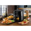 Ariete 4633, fritadeira de ar quente 4L, 1400W, capacidade 4L, 9 programas, função shake e grelhar, temperatura até 200°C, preto